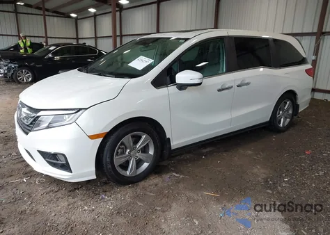 2018 Honda Odyssey Ex-L from USA, damaged, VIN 5FNRL6H7XJB108499